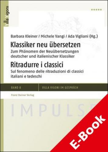 Klassiker neu übersetzen / Ritradurre i classici (Ebook - pdf) 