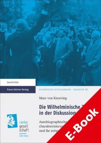 Die Wilhelminische Zeit in der Diskussion (Ebook - pdf) 
