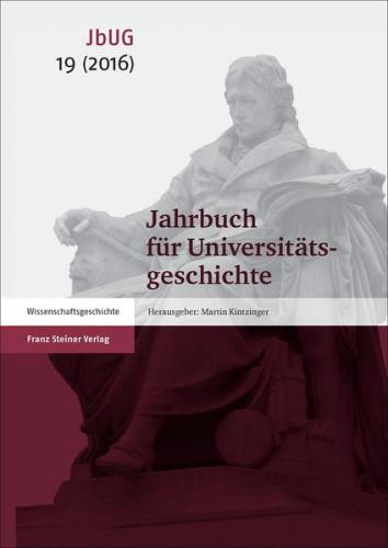 Jahrbuch für Universitätsgeschichte 19 (2016) 