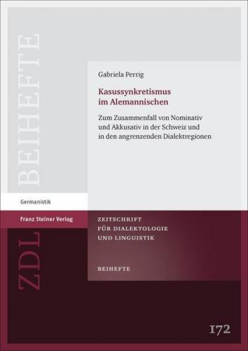 Kasussynkretismus im Alemannischen (Ebook - pdf) 
