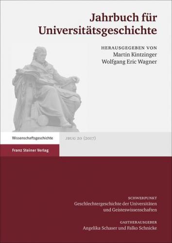 Jahrbuch für Universitätsgeschichte 20 (2017) (Ebook - pdf) 