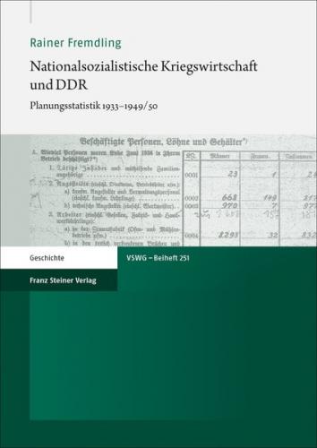 Nationalsozialistische Kriegswirtschaft und DDR (Ebook - pdf) 