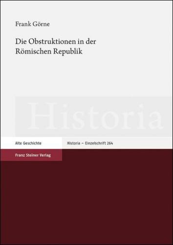 Die Obstruktionen in der Römischen Republik 