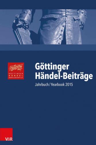 Göttinger Händel-Beiträge, Band 16 