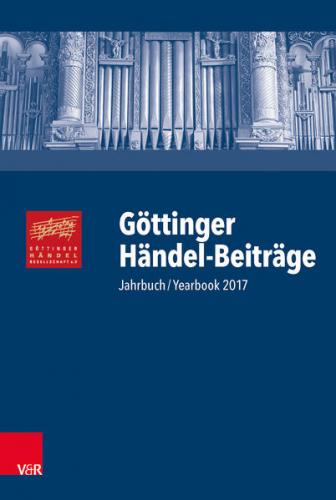 Göttinger Händel-Beiträge, Band 18 