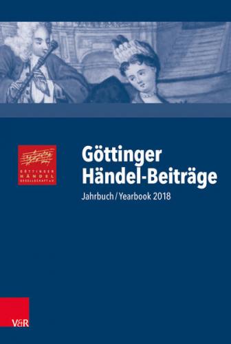 Göttinger Händel-Beiträge, Band 19 