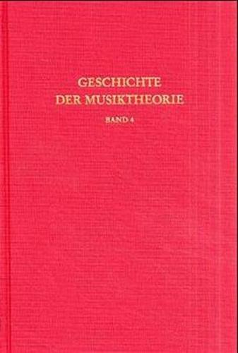 Geschichte der Musiktheorie / Die Lehre vom einstimmigen liturgischen Gesang 
