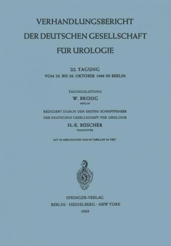Verhandlungsbericht der Deutschen Gesellschaft für Urologie 