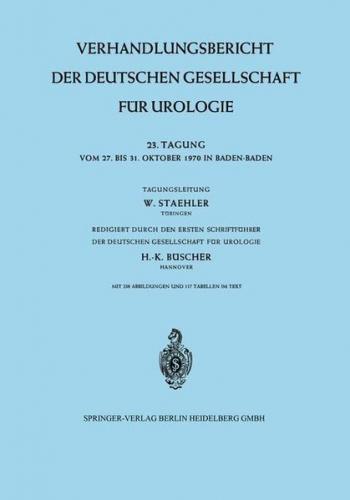 23. Tagung vom 27. bis 31. Oktober 1970 in Baden-Baden 