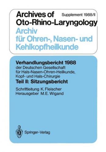 Teil II: Sitzungsbericht 