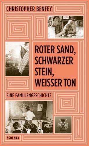 Roter Sand, schwarzer Stein, weißer Ton 