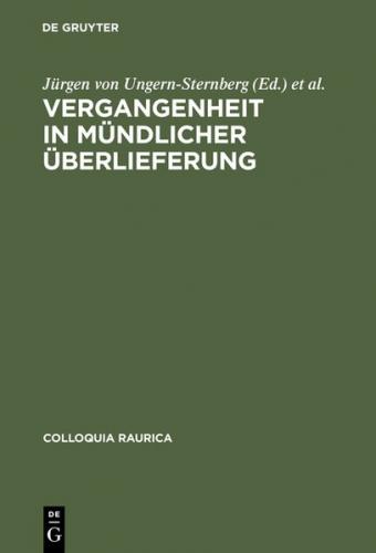 Vergangenheit in mündlicher Überlieferung 