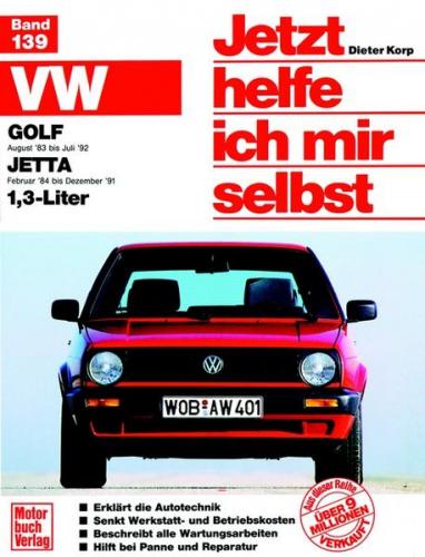 VW Golf II (ab 83), VW Jetta II (ab 83), 1.3 Liter 