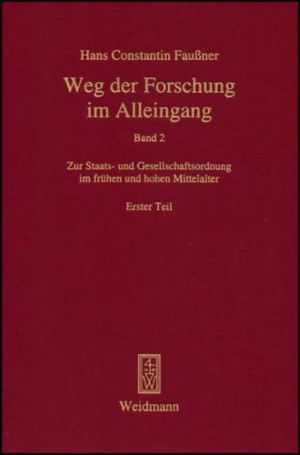 Weg der Forschung im Alleingang 