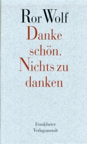 Danke schön. Nichts zu danken 
