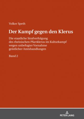 Der Kampf gegen den Klerus (Ebook - Mobi) 