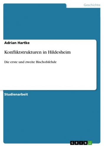 Konfliktstrukturen in Hildesheim (Ebook - pdf) 