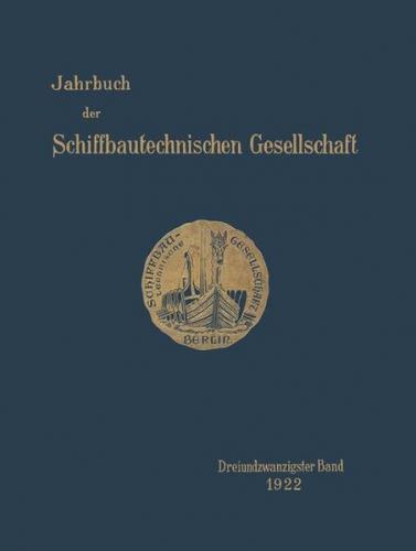 Jahrbuch der Schiffbautechnischen Gesellschaft 