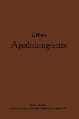 Apothekengesetze 