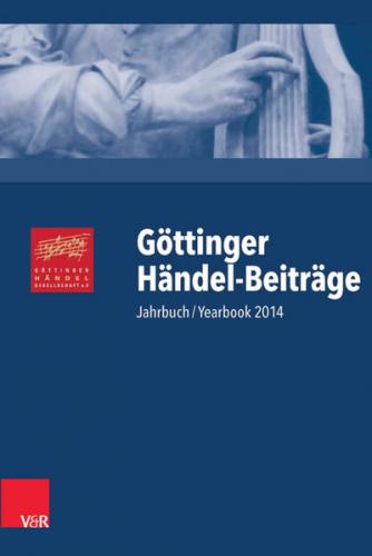 Göttinger Händel-Beiträge, Band 15 (Ebook - pdf) 