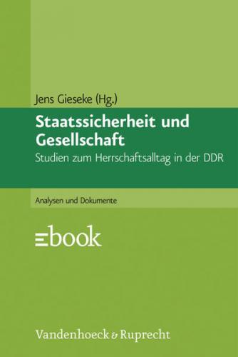 Staatssicherheit und Gesellschaft (Ebook - pdf) 