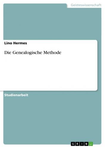 Die Genealogische Methode (Ebook - pdf) 