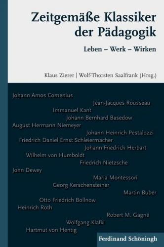 Zeitgemäße Klassiker der Pädagogik (Ebook - pdf) 