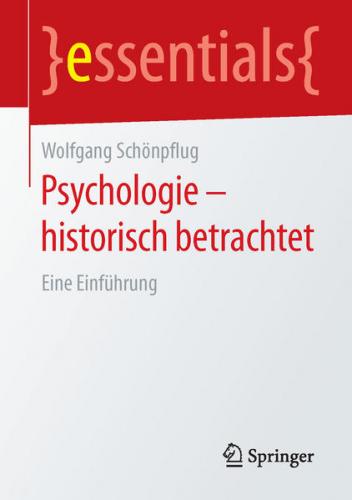 Psychologie - historisch betrachtet (Ebook - pdf) 
