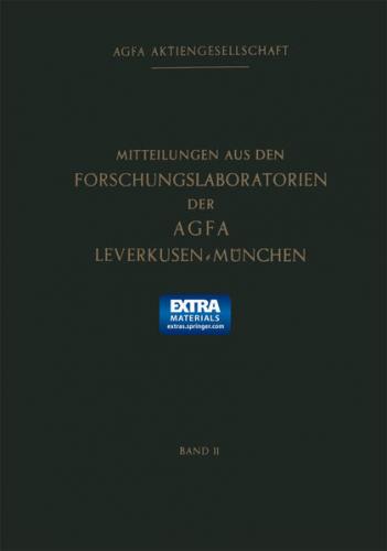 Mitteilungen aus den Forschungslaboratorien der Agfa Leverkusen-München (Ebook - pdf) 