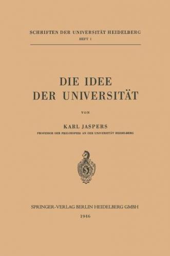 Die Idee der Universität 