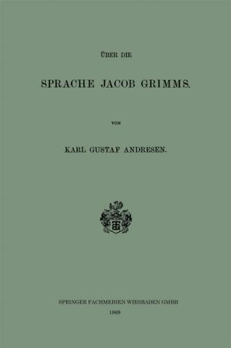 Über die Sprache Jacob Grimms 