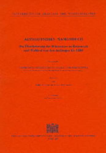 Altdeutsches Namenbuch. Die Überlieferung der Ortsnamen in Österreich... / Altdeutsches Namenbuch. Die Überlieferung der Ortsnamen in Österreich... 