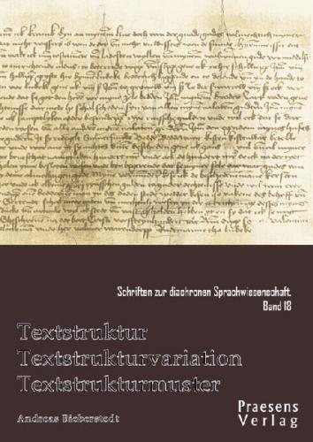 Textstruktur – Textstrukturvariation – Textstrukturmuster 