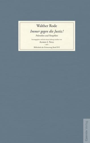Immer gegen die Justiz! 