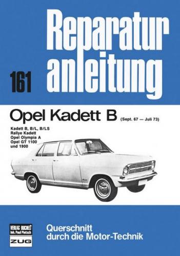 Opel Kadett B 09/1967 bis 07/1973 