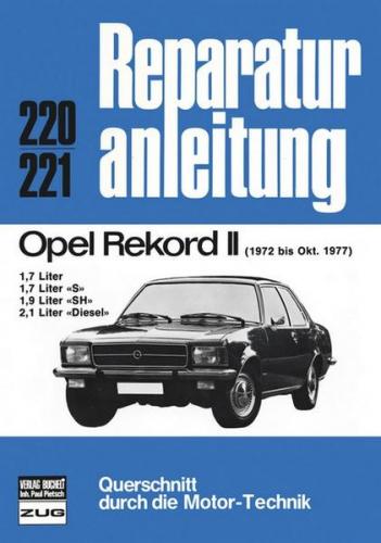 Opel Rekord II 1972-1977 