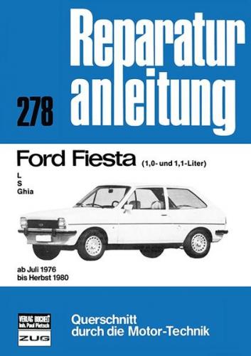 Ford Fiesta L / S / Ghia (1,0- und 1,1-Liter) 