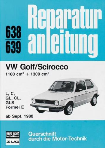 VW Golf / Scirocco LL / S / GL / GLS / Formel E 