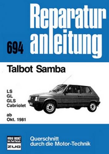 Talbot Samba ab Oktober 1981 