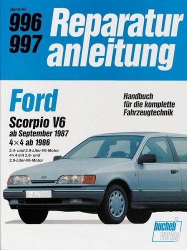 Ford Scorpio V6 ab September 1987 / 4x4 ab 1986 