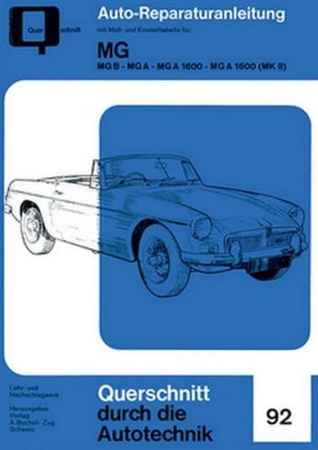 MG - MG B - MG A - MG A 1600 - MG a 1600 (MK II) 