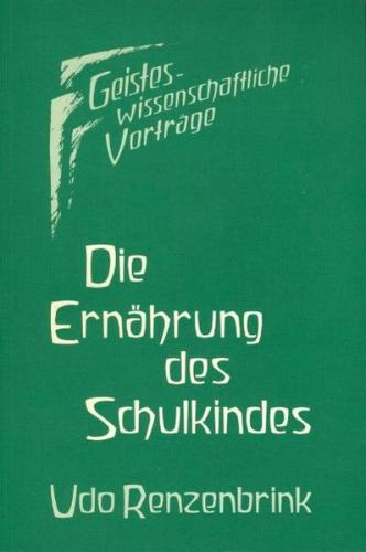 Die Ernährung des Schulkindes 