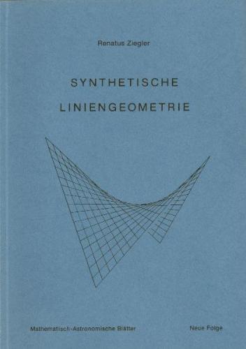 Synthetische Liniengeometrie 