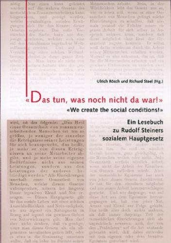 'Das tun, was noch nicht da war!' 