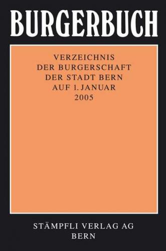 Burgerbuch 2005 