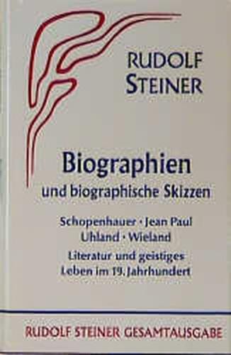 Biographien und biographische Skizzen 1894-1905 