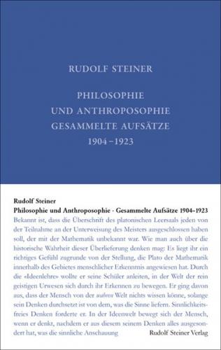 Philosophie und Anthroposophie 