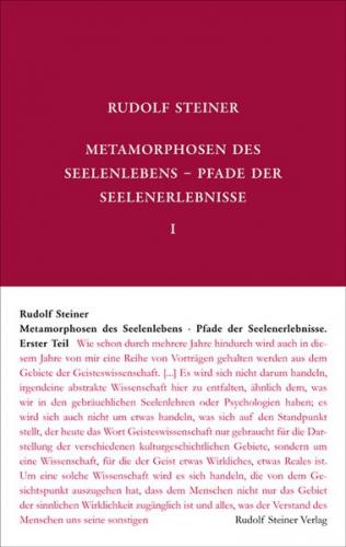Metamorphosen des Seelenlebens. Pfade der Seelenerlebnisse 