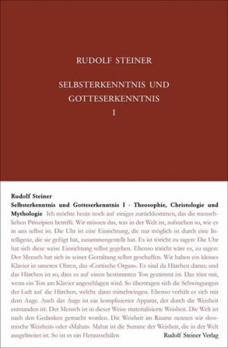 Selbsterkenntnis und Gotteserkenntnis I 