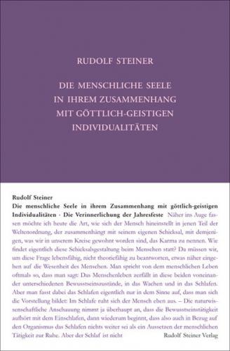 Die menschliche Seele in ihrem Zusammenhang mit göttlich-geistigen Individualitäten 